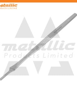 Scalpel Handle No. 7, professional surgical instrument, stainless steel scalpel handle, compatible with disposable blades #10–#15, surgical tool for hospitals, clinics, and laboratories