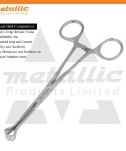 Babcock Intestinal Forceps 16cm – Premium Stainless Steel Surgical Instrument