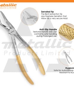 Extracting Forceps Fig.51 – Precision Dental Tool for Safe Tooth Removal