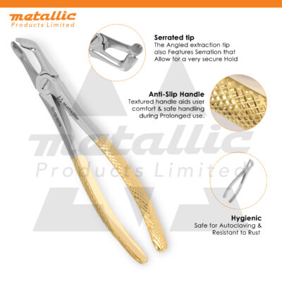 Extracting Forceps Fig.79 – Precision Dental Tool for Safe Tooth Extractions