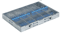 Instrument Cassettes with Furrow Holes (15 Instruments) – Blue