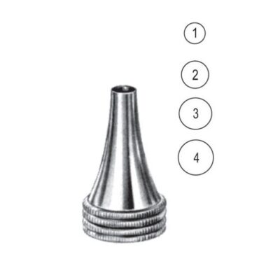 Hartmann Ear Specula for Adults (Set of 4 – 4mm, 5mm, 6mm & 7.5mm)
