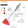 Taylor Reflex Hammers – Precision Diagnostic Tool for Neurological Exams Product Overview The Taylor Hammer (also known as the Tomahawk Reflex Hammer) is a professional diagnostic instrument for neurological examinations and deep tendon reflex testing. Neurologists, general practitioners, and medical students use it worldwide for accurate clinical assessment. Additionally, this reflex hammer delivers consistent and controlled responses during examinations. We offer it in multiple color options, including Orange and Green, so medical professionals can easily organize and identify their instruments in clinical practice. Key Features We designed the triangular rubber head for precise tendon reflex testing The weighted handle provides balanced control and accurate impact We offer multiple color options, including Orange and Green We manufacture it from durable stainless steel for long-term clinical use The ergonomic grip improves comfort during extended examinations The lightweight design improves handling and accuracy It supports neurological and physical examinations Materials & Finishing We manufacture the Taylor Reflex Hammer using premium-grade stainless steel to ensure strength and durability. In addition, the non-slip handle improves grip security during use. The rubber head remains soft yet firm, so it delivers accurate reflex responses without patient discomfort. Furthermore, the polished finish allows easy cleaning and maintains professional hygiene standards. Applications Healthcare professionals use this instrument for: Deep tendon reflex testing Neurological examinations Motor coordination assessment Nerve function evaluation Clinical diagnostics Medical training and education Packaging & Shipping Packaging: We pack each Taylor Reflex Hammer individually to maintain hygiene and safety. Moreover, we use strong outer packaging to ensure secure international delivery. Delivery Options: UK Customers: Royal Mail 2nd Class (3–5 working days) Royal Mail 1st Class (2–3 working days, optional upgrade) International Customers: We ship via Royal Mail, DHL, or FedEx depending on destination Delivery usually takes 5–10 working days with tracking support Bulk Orders: We also arrange custom shipping for hospitals, clinics, and distributors worldwide. Why Choose Taylor Reflex Hammers? Taylor Reflex Hammers are trusted by healthcare professionals worldwide. They deliver precision, durability, and consistent performance. Moreover, the balanced design helps improve accuracy during neurological examinations. The available color options (Orange and Green) also help professionals organize instruments efficiently in busy clinical environments. Finally, this instrument suits hospitals, clinics, medical schools, and training institutions where reliability and accuracy matter.