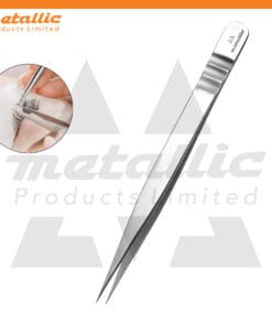straight lash extension tweezer, stainless steel lash tweezers, precision lash tweezer, lash isolation tool, professional lash tool