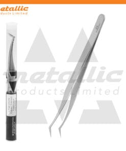 14cm L-Type Volume Eyelash Extension Tweezers, volume lash tweezers, L-Type lash tweezers, professional eyelash tweezers, stainless steel lash tweezers