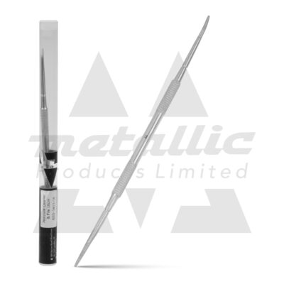 dual-ended pedicure tool, stainless steel pedicure cleaner, pedicure cleaner and file 16cm, professional pedicure cleaning tool, toenail cleaner and file, pedicure nail file cleaner, ergonomic pedicure tool