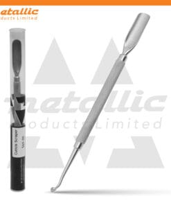 manicure cuticle scraper, pedicure cuticle scraper, dual ended cuticle scraper, cuticle pusher and scraper, nail cleaner tool, cuticle removal tool
