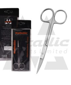 embroidery scissors 4.5 inch, short blade embroidery scissors, compact sewing scissors, fine tip embroidery scissors, precision craft scissors stainless steel, small sewing & embroidery scissors