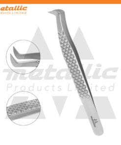 L Type Extension Tweezers 11.5cm, L-Type lash tweezers 11.5cm, stainless steel lash tweezers, professional lash tool, volume lash tweezers