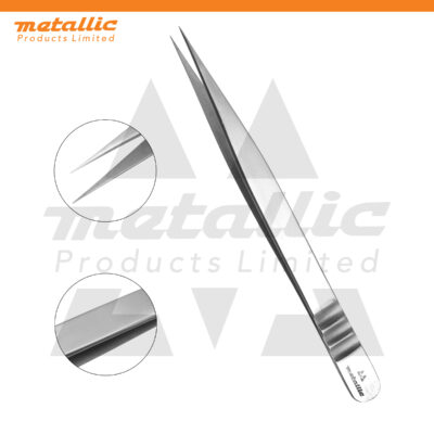 straight lash extension tweezer, stainless steel lash tweezers, precision lash tweezer, lash isolation tool, professional lash tool
