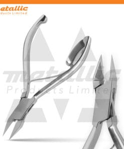Premium stainless steel nail cutter 13cm with safety lock, ergonomic design, precise trimming, rust-resistant, perfect for home & salon use