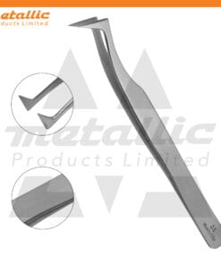 L-Type lash extension tweezers short tip, lash extension tweezers, precision lash tweezers