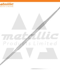 dual-ended pedicure tool, stainless steel pedicure cleaner, pedicure cleaner and file 16cm, professional pedicure cleaning tool, toenail cleaner and file, pedicure nail file cleaner, ergonomic pedicure tool