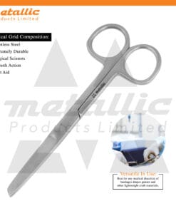 Standard Operating Scissors S/B STR 13cm – Precision Surgical Instrument