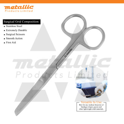 Standard Operating Scissors S/B STR 13cm – Precision Surgical Instrument