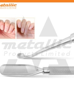 manicure cuticle scraper, pedicure cuticle scraper, dual ended cuticle scraper, cuticle pusher and scraper, nail cleaner tool, cuticle removal tool