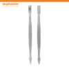 double ended cuticle pusher stainless steel UK, best cuticle pusher tool UK, dual cuticle pusher for manicure UK, professional stainless cuticle pusher UK, salon cuticle pusher tool UK, ergonomic cuticle pusher UK, hygienic cuticle pusher double ended UK