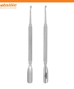 nail cuticle remover tool, dual end cuticle cleaner, metal cuticle remover UK, manicure cuticle tool, nail pusher stainless steel UK, gel nail polish remover tool, nail technician tools UK, professional nail grooming tools