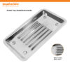 Stainless Steel Scalar Tray for Dental, Surgical & Medical Use
