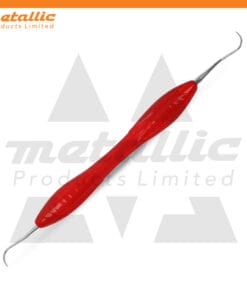 Sickle Curette Fig.H6/H7 – Red Silicone Handle