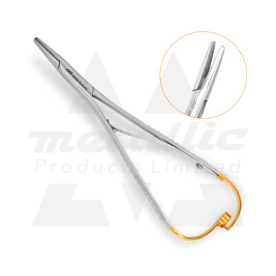 18cm Mathieu Needle Holder with Tungsten Carbide Tip – Extended Reach & Precision