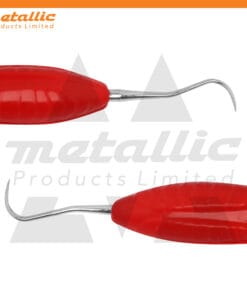 Sickle Currette fig.H6/H7 Red Silicone Handle