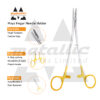 18cm Mayo Hegar Needle Holder with Tungsten Carbide Tip – Extended Precision