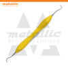 Sickle Curette Fig. H6/H7 – Yellow Silicone Handle