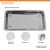 Instruments Plain Tray 10x18cm