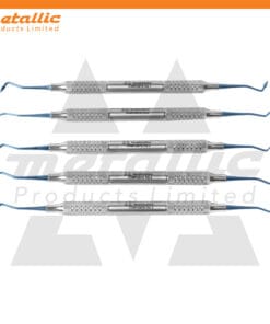 Blue Composite Curette 5pcs Set (Fig. 1–5)