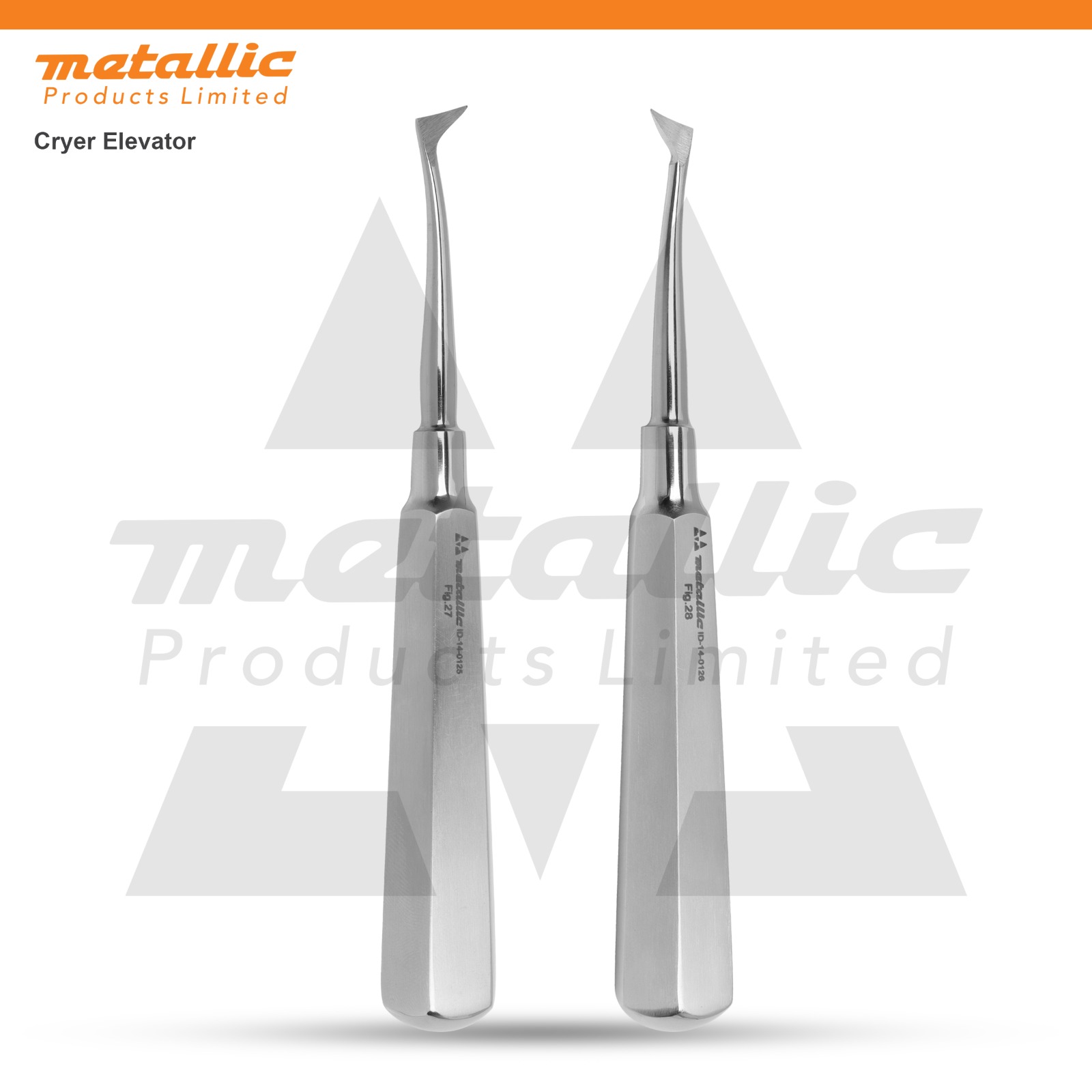 Luxation Cryer Tooth Root Extraction Elevators – Left & Right Angled