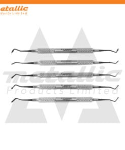 Black Composite Curette 5pcs Set (Fig.1–5)