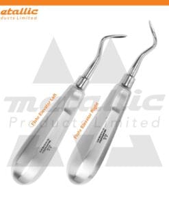 Tooth Extraction Flohr Root Elevators – Set of 2 (Left & Right)