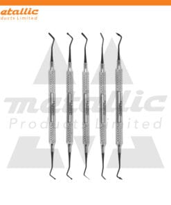 Black Composite Curette 5pcs Set (Fig.1–5)