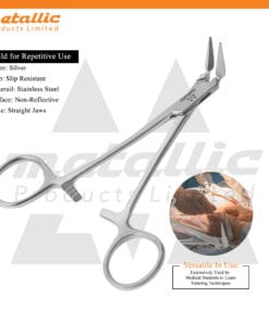 Stieglitz Splinter Forceps 13.5 cm Angled 90° – Precision Foreign Body Removal