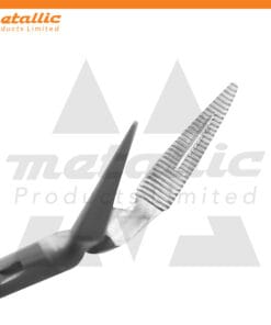 13.5 cm Curved Stieglitz Forceps – 45° Angled Precision Instrument