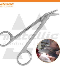 tonsil metzenbaum scissors UK, TC tip dissecting scissors 20cm, surgical tonsil scissors stainless steel, medical dissecting scissors UK, tungsten carbide metzenbaum scissors UK, ENT surgical scissors 20cm, stainless steel dissecting tool UK