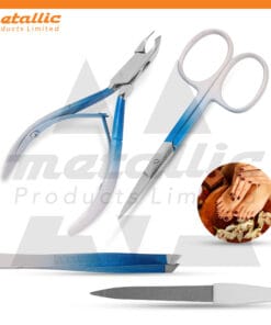 cuticle cutter scissor nail file manicure & pedicure kit UK