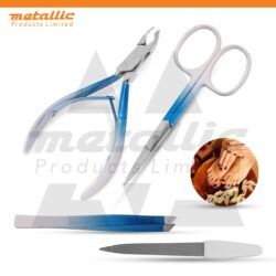 cuticle cutter scissor nail file manicure & pedicure kit UK