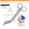 lister bandage scissors 11cm UK, medical bandage scissors stainless steel, surgical shears nursing tool UK, first aid bandage scissors 11cm, stainless steel nursing scissors UK, reusable medical bandage shears, hospital dressing scissors 11cm UK