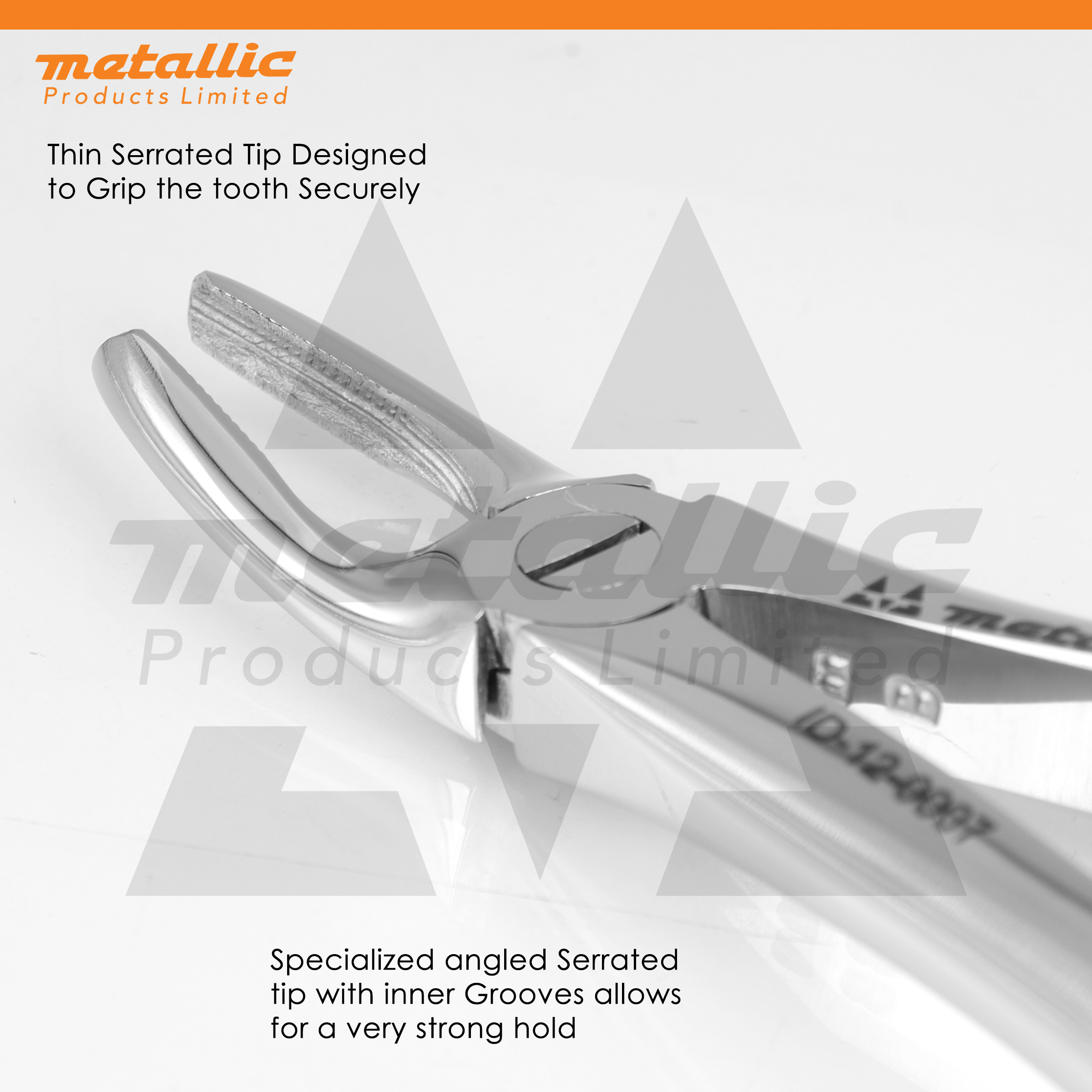 dental extracting forceps #7 UK, upper premolar extraction tool, gold handle dental forceps, stainless steel dental tools UK, reusable dental forceps UK, precision extraction instruments UK, dental extraction pliers for dentists