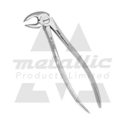 dental extracting forceps #22 UK, english pattern extraction forceps, dull finish dental forceps, stainless steel dental tool UK, lower molar extraction forceps #22, reusable surgical dental pliers, professional dental instruments UK