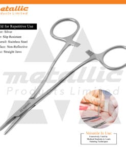 Kilner needle holder 13.5cm, stainless steel suture clamp with ratchet lock