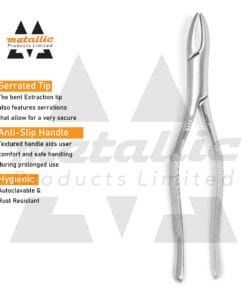 dental extracting forceps fig 1 UK, american pattern dental forceps, upper incisor extraction tool, stainless steel dental forceps fig 1, reusable extraction pliers UK, dental root removal forceps, surgical dental extraction tools UK