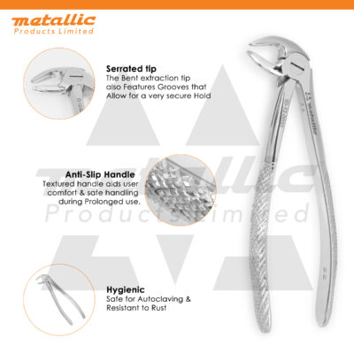 dental extracting forceps 33 UK, lower root extraction forceps, stainless steel dental tool UK, premium dental extraction instrument, reusable dental forceps UK, professional lower molar extractor, high quality dental tools UK, surgical extraction forceps 33, dentist extraction instrument UK, precision dental forceps stainless