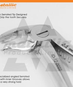 dental extracting forceps fig 22 UK, wisdom tooth extraction pliers UK, lower molar extraction tool, stainless steel dental forceps UK, reusable dental pliers fig 22, professional tooth removal instrument UK, surgical dental forceps for wisdom teeth