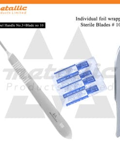 Scalpel Blade #10 #10 Surgical Blade Sterile Scalpel Blades Scalpels Surgical Tools Surgical Blade No.10 Surgical Instruments / Scalpel Instruments Disposable Surgical Blades Professional Medical Scalpel Blades Medical Surgical Tools
