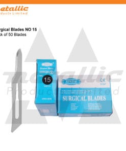 Scalpel Blades #15 – 50 pcs for No. 3 Handle | Surgical Blade, BP Blade