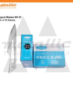 Scalpel Blades #23 – 50 pcs for No. 3 Handle | Surgical Blade, BP Blade