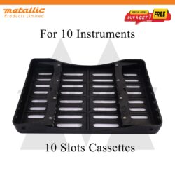 Dental sterilization cassette 10 slots, autoclavable instrument tray 10, dental instrument tray 10, dental cassette tray UK, sterilization tray for dental instruments, autoclave instrument tray 10, dental tray 10 slots, plastic dental cassette, dental sterilization tray UK, reusable dental tray, hospital dental tray, clinic instrument tray, dental instrument organizer, dental autoclave tray